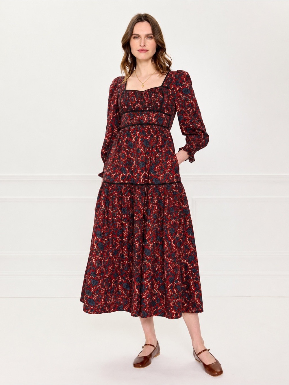 Pink City Prints Women’s Cedar Jaal Dress – Size XS